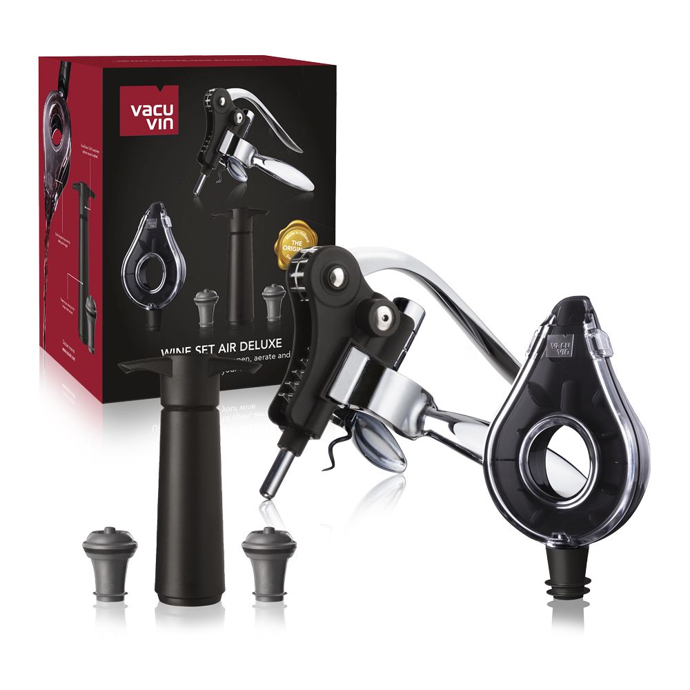 Coffret vin Air Deluxe 5 pièces | Vacuvin