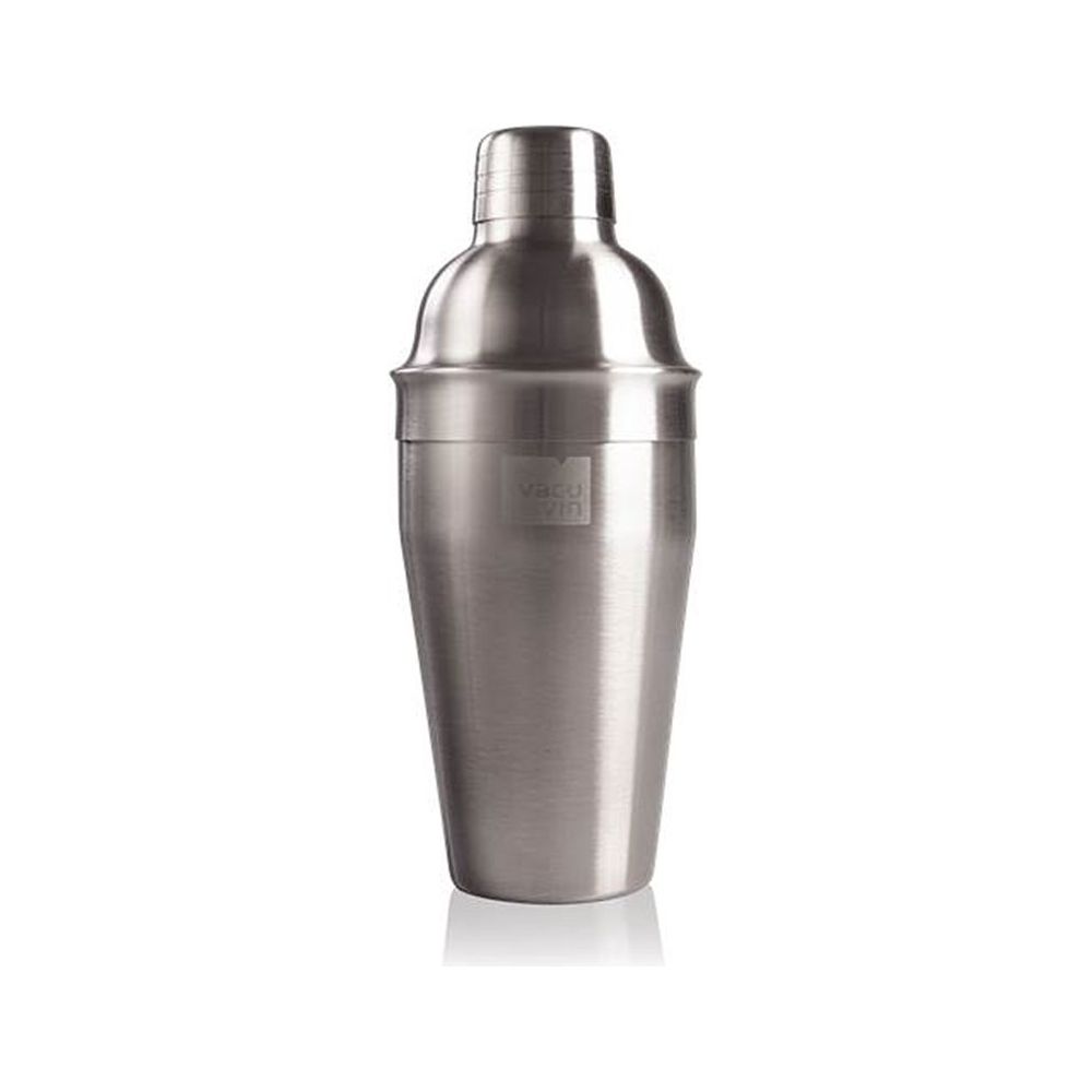 Shaker à cocktail en acier brossé | Vacuvin
