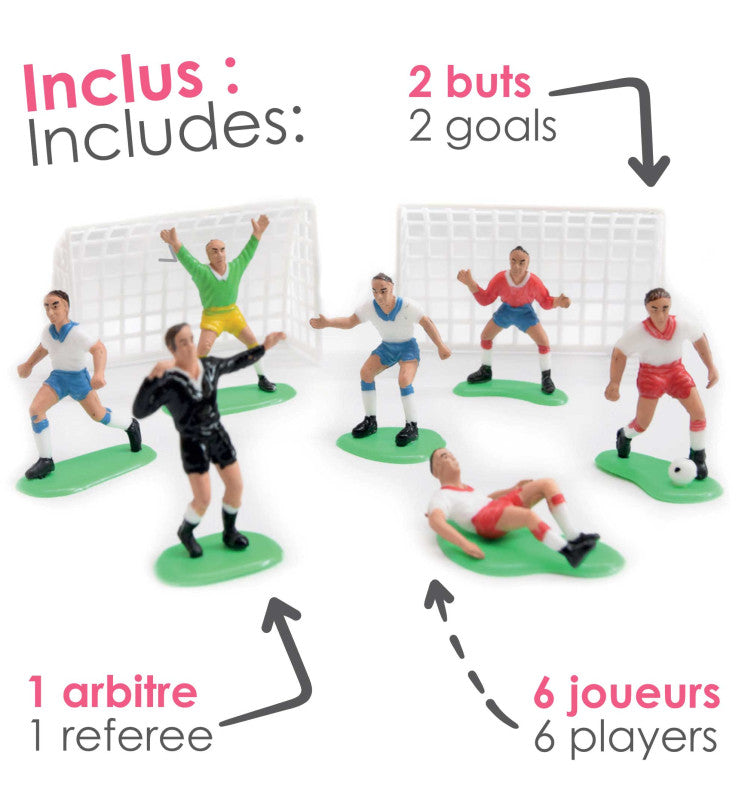 Cake Decoration Football x9 | Scrapcooking