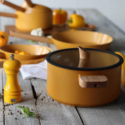 Faitout 24 cm jaune Ector | Ogoliving