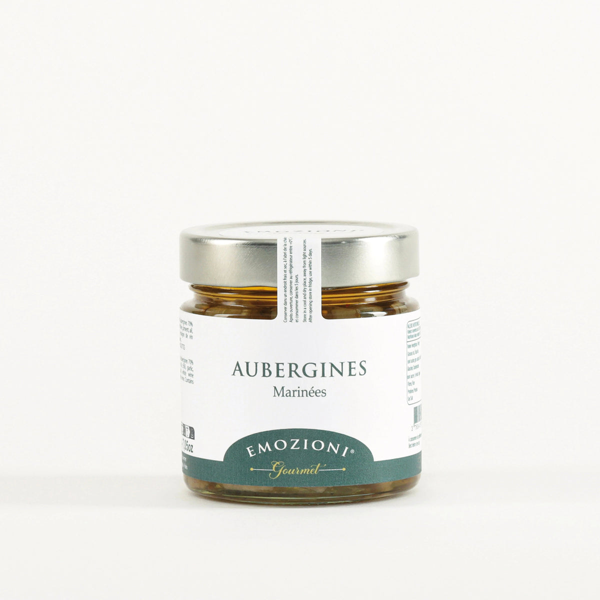 Aubergines marinées à l'huile d'olive | Emozioni Gourmet