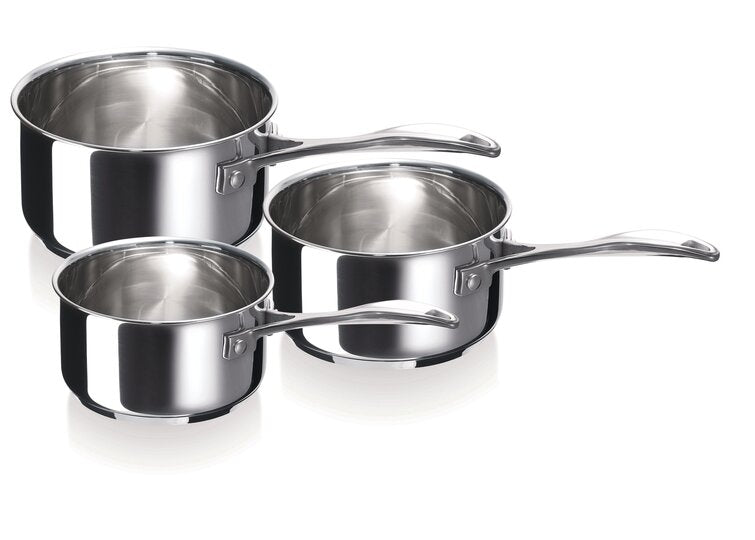 Série de 3 casseroles Chef en inox 18/10 | Beka