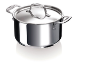 Faitout Chef en inox 28 cm avec couvercle | Beka