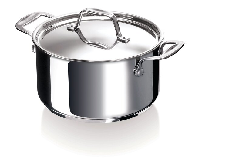 Faitout Chef en inox 28 cm avec couvercle | Beka