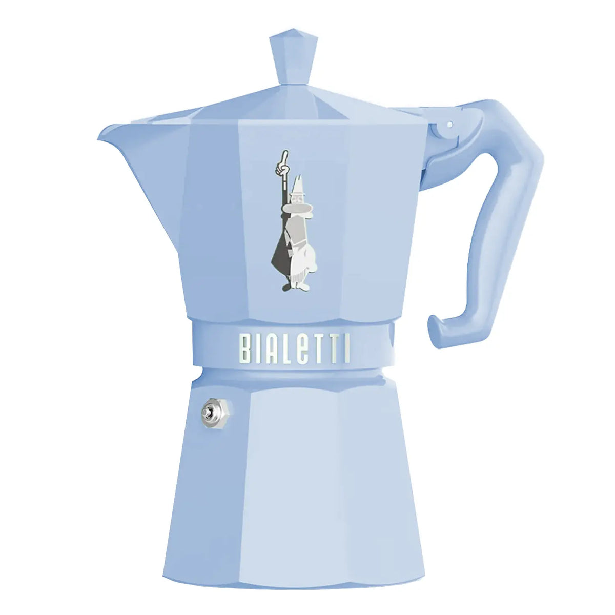 Cafetière Moka Exclusive 6 tasses bleu clair | Bialetti