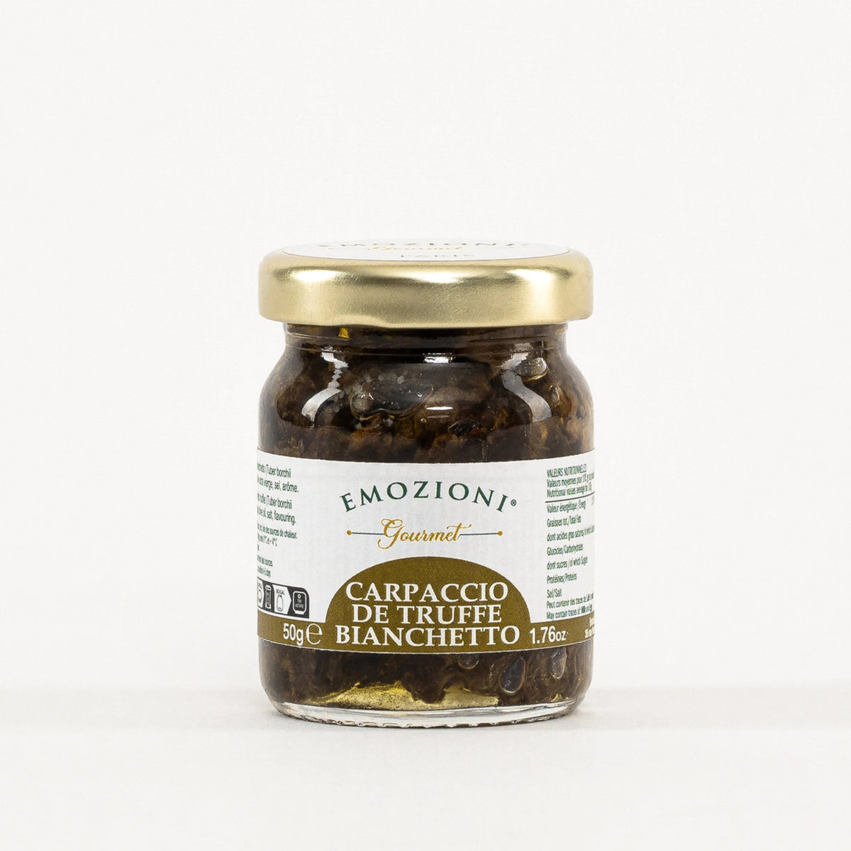 Carpaccio de truffe Bianchetto 80 g | Emozioni Gourmet