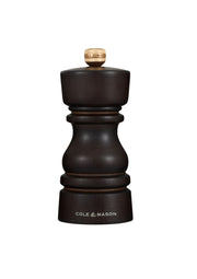 Moulin à sel London chocolat 130 mm | Cole & Mason - vue 1