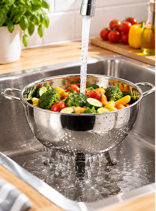 Passoire sur Pieds 20cm Inox | Artame