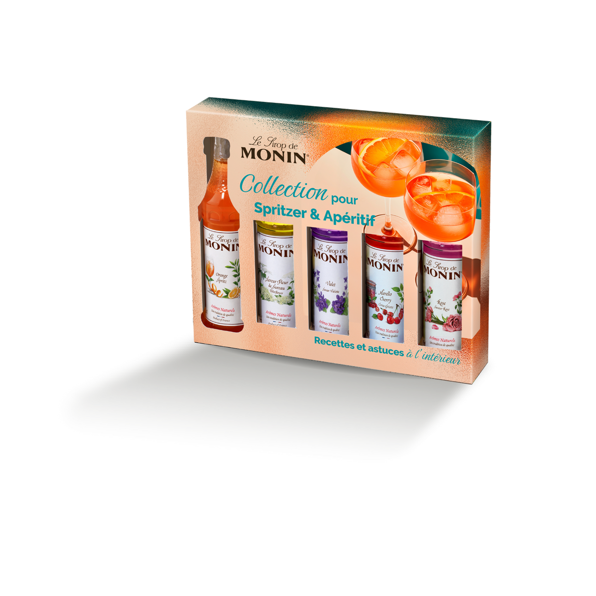 Coffret Sirops Spritzer & Apéritif 5x5cl | Monin - vue 1