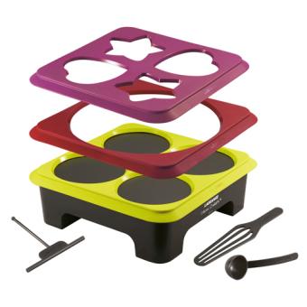 Crépière Créativ 2 plaques et 3 accessoires | Lagrange