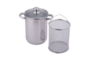 Cuit-asperges vertical en inox 4,4L | Baumalu