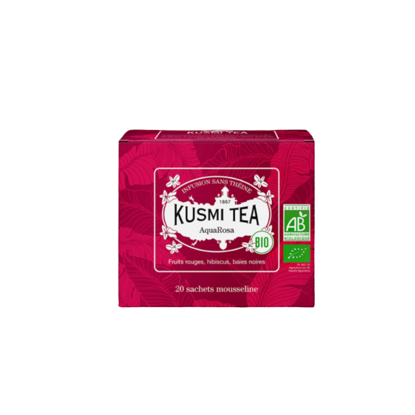 Infusion bio Aquarosa 100g | Kusmi Tea - vue 1