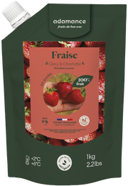 Purée de fraise 1kg | Adamance