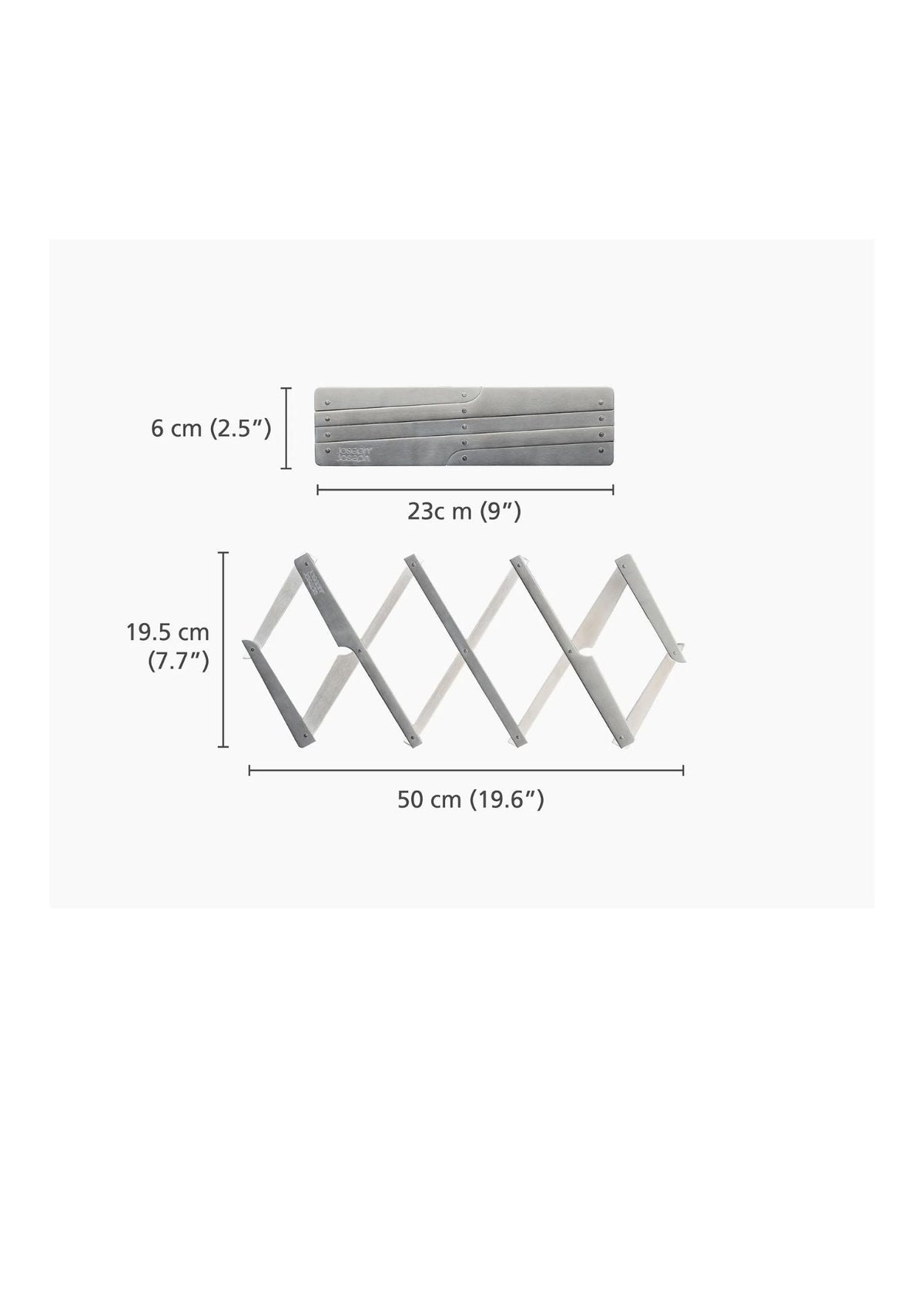 Dessous de plat extensible en inox Space | Joseph Joseph - vue 1