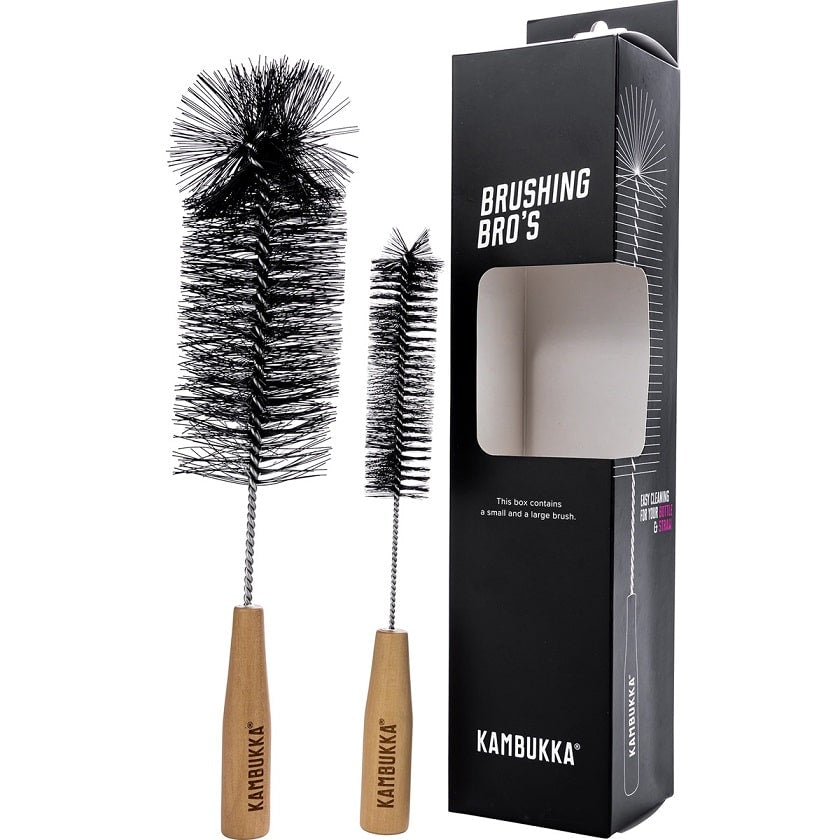 Lot de 2 brosses de nettoyage pour bouteilles | Kambukka
