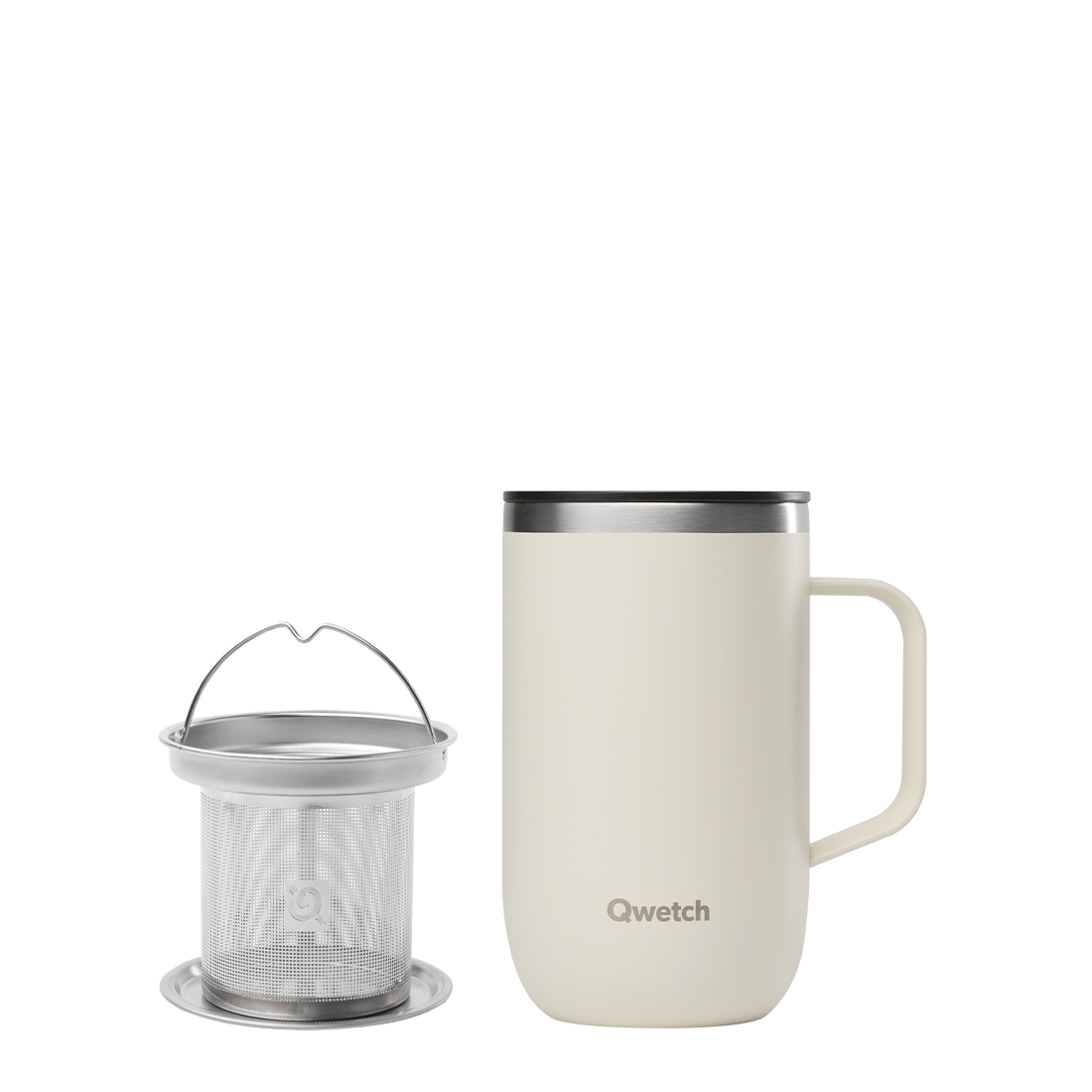 Mug tisanière Matt Sable 470ml | Qwetch