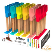 Mini spatules en silicone 21 cm Pop | Pebbly