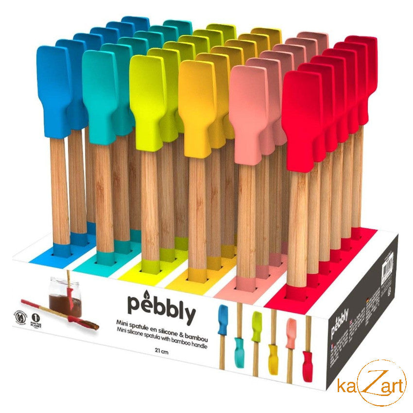 Mini spatules en silicone 21 cm Pop | Pebbly