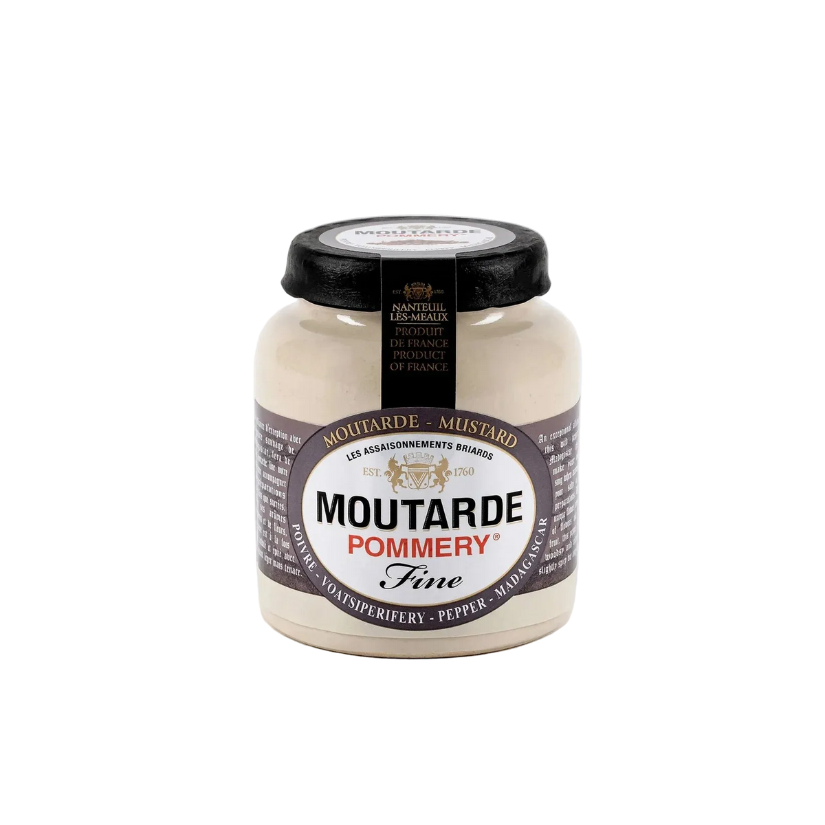 Moutarde au poivre Voatsiperifery | Moutarde de Meaux