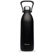 Bouteille isotherme Titan Matt noir 2 L | QWETCH