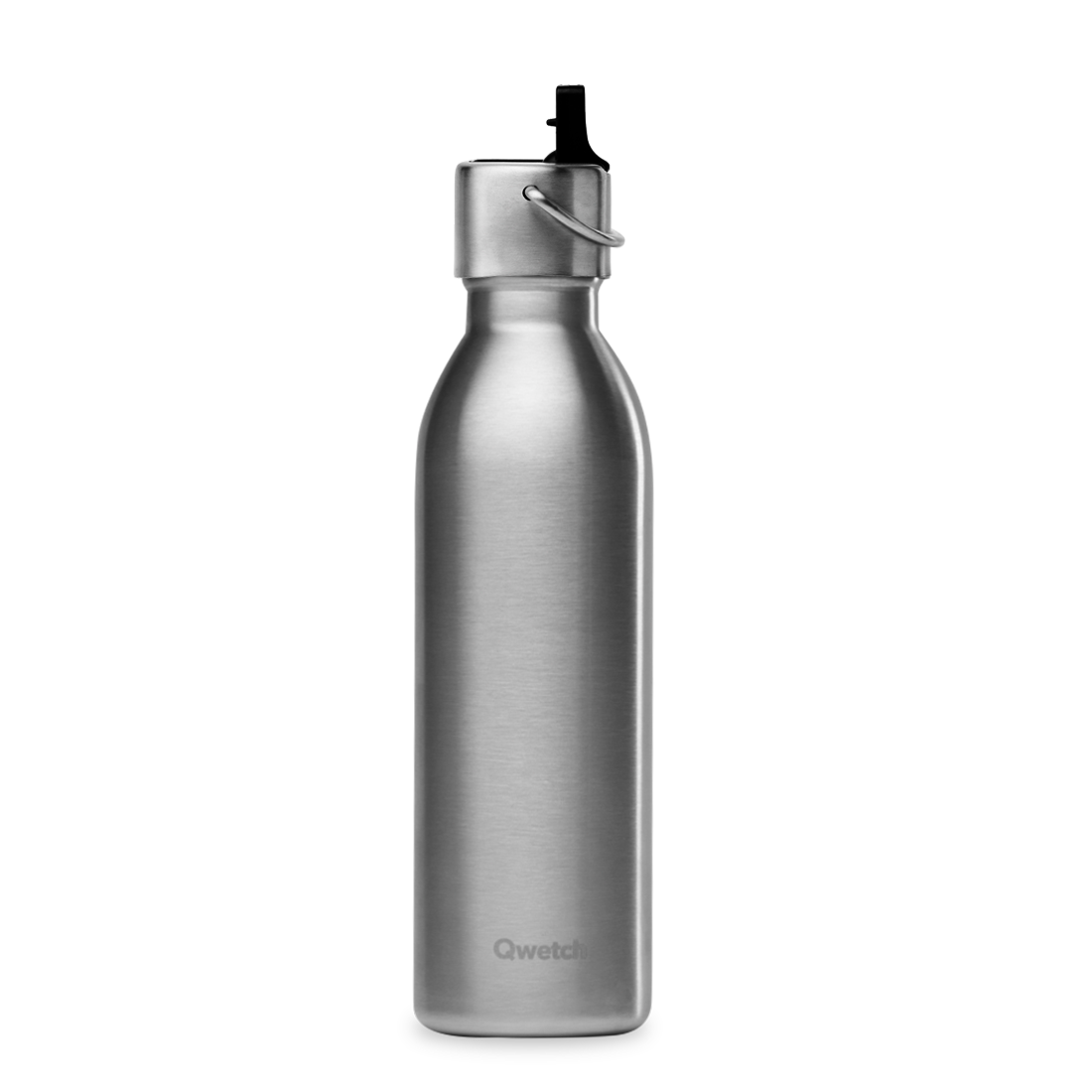 Bouchon sport active Inox brossé | Qwetch
