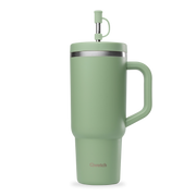 Travel Cup isotherme inox Vert Tilleul 900ml | Qwetch