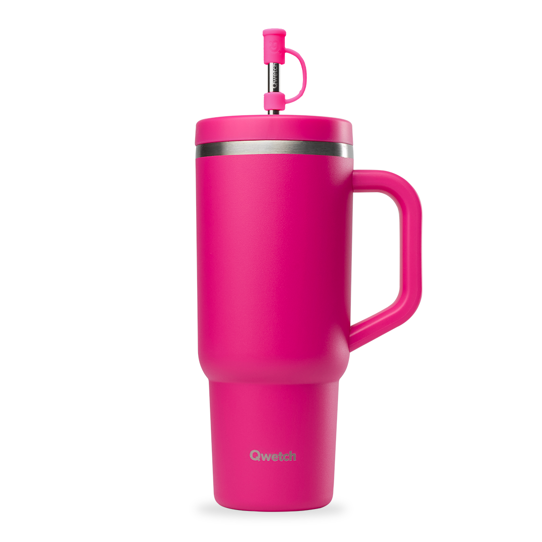 Travel Cup isotherme inox Magenta 900ml | Qwetch