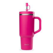 Travel Cup isotherme inox Magenta 900ml | Qwetch