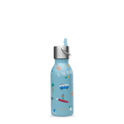 Gourde enfant isotherme Honolulu bleu 350 ml | QWETCH