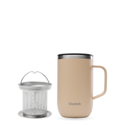 Mug tisanière isotherme Matt lin 470 ml | QWETCH