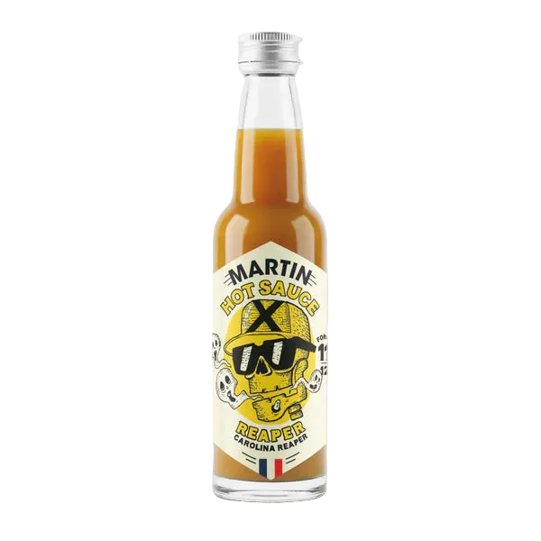 Sauce pimentée pur cru Carolina Reaper | Maison Martin