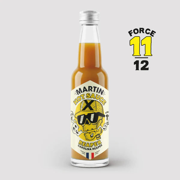 Sauce pimentée pur cru Carolina Reaper | Maison Martin