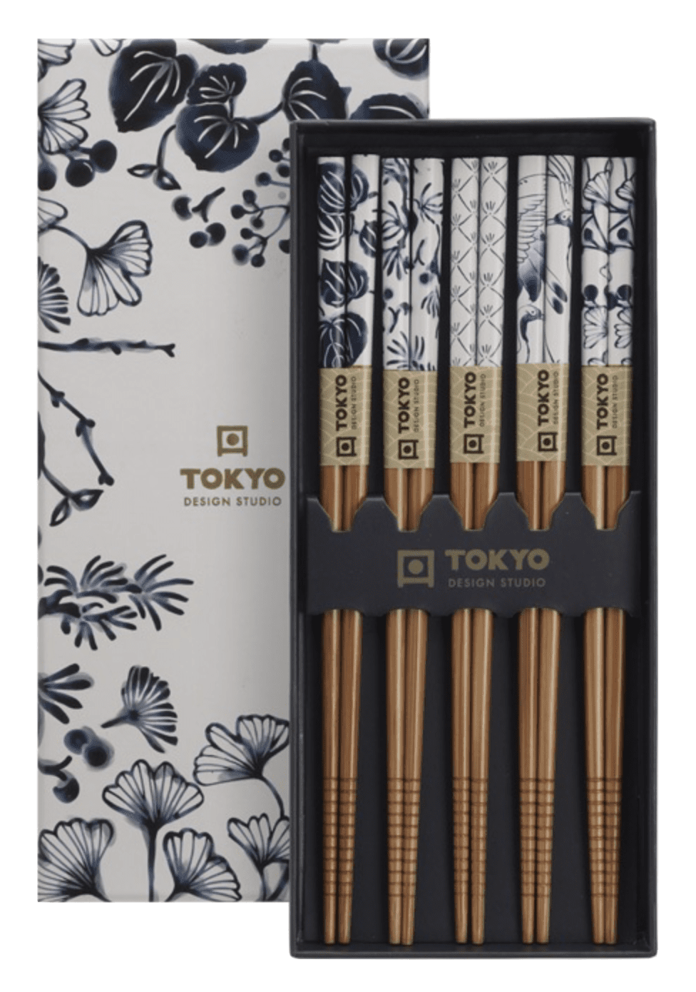 Coffret de 5 baguettes japonaises | Tokyo Design