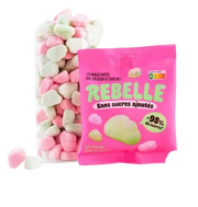 Bonbons guimauves nuages fruités bio 100 g | Rebelle