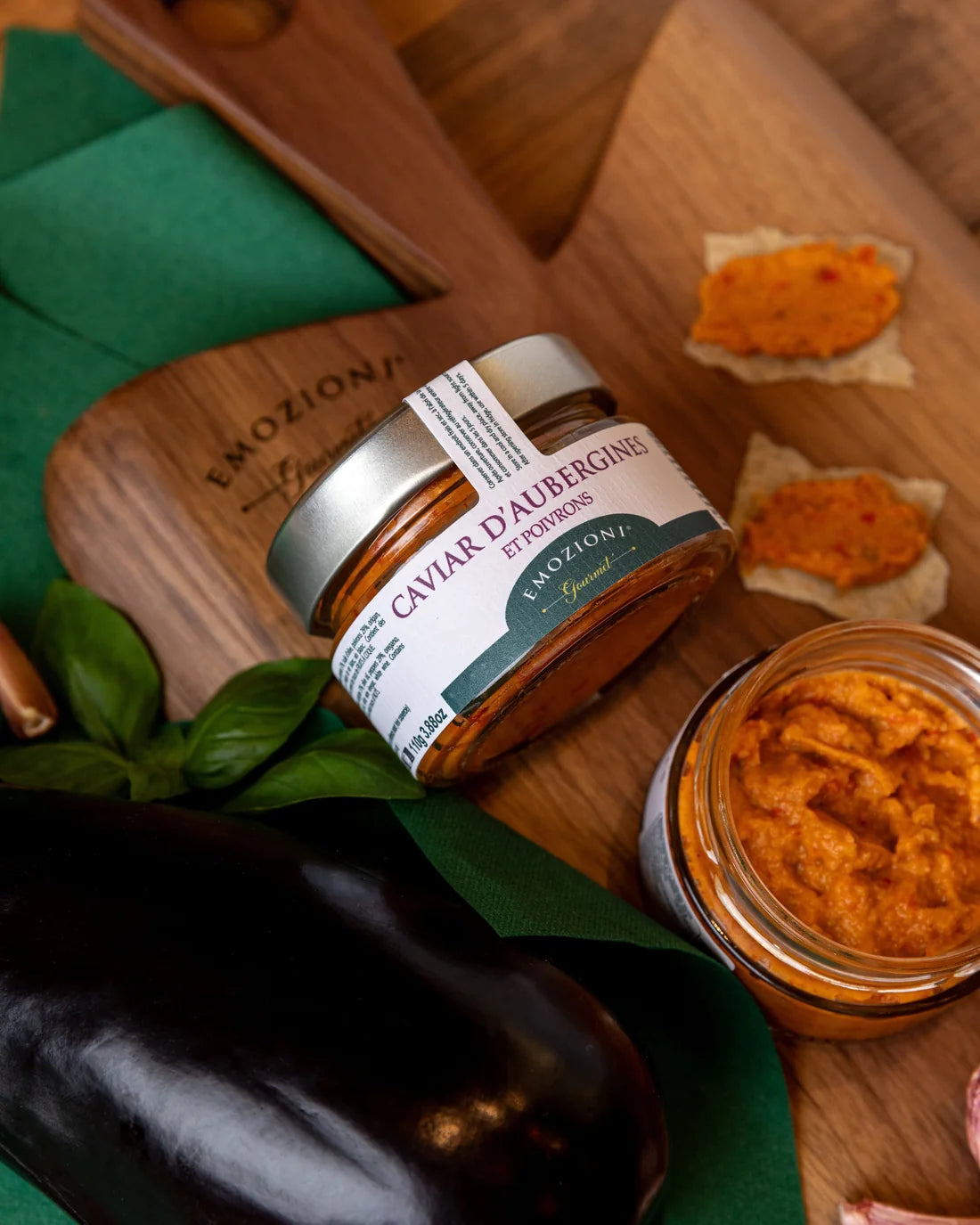 Tartinable d'aubergines et poivrons | Emozioni Gourmet