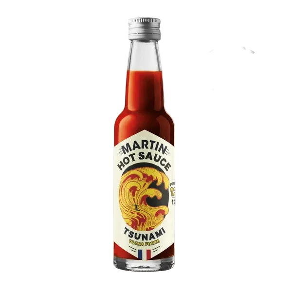 Sauce pimentée pur cru extrême Tsunami | Maison Martin