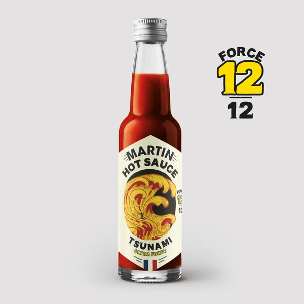 Sauce pimentée pur cru extrême Tsunami | Maison Martin
