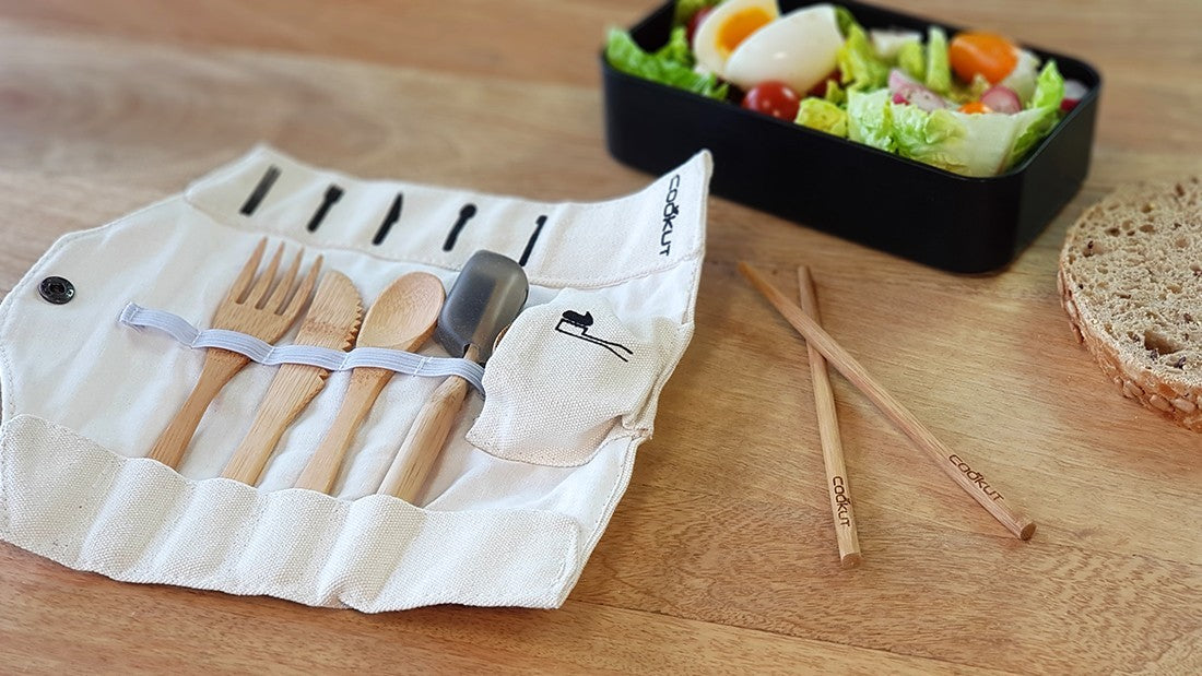 Kit repas nomade en bambou | Bam Bam - Vue 4