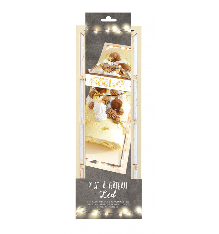 Plateau décoratif rectangulaire LED | Scrapcooking