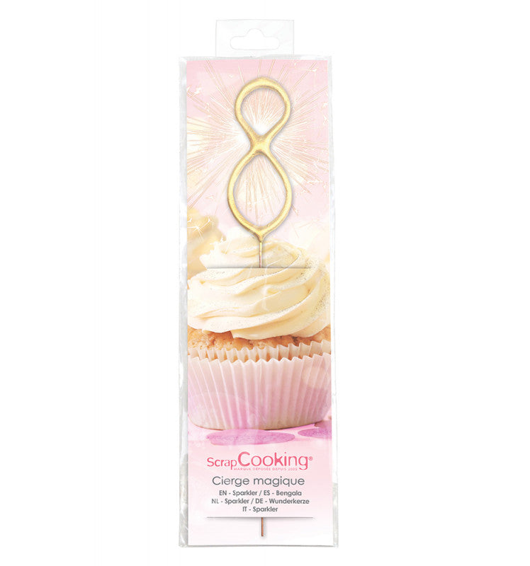 Cierge magique chiffre 9 XXL | Scrapcooking - Vue 4