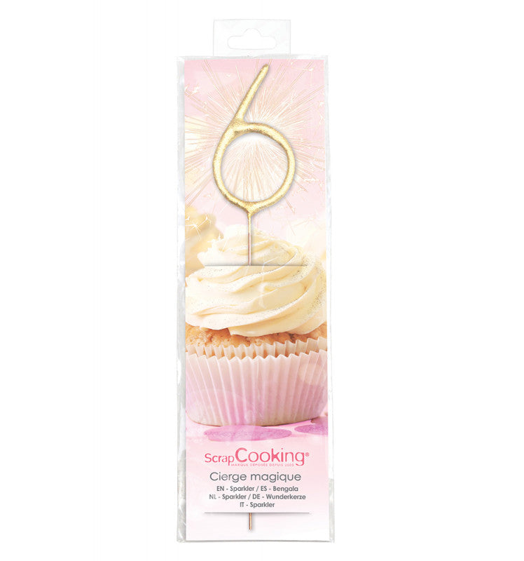 Cierge magique chiffre 9 XXL | Scrapcooking - Vue 5