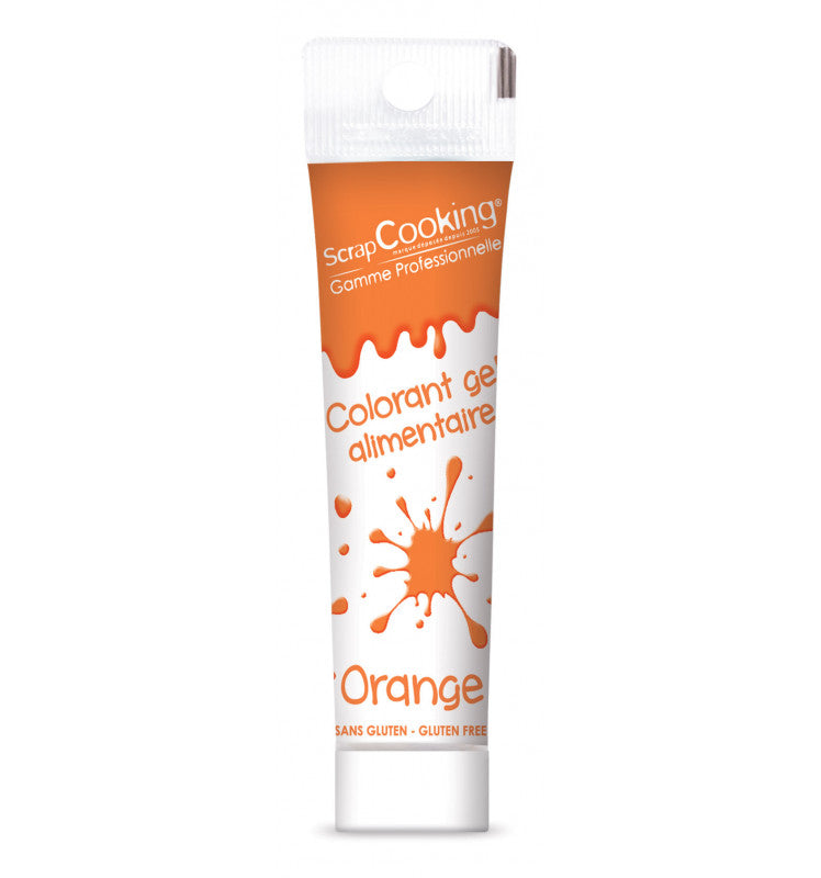 Colorant alimentaire en gel orange | Scrapcooking - Vue 1