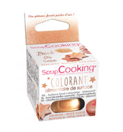 Colorant de surface or rose | Scrapcooking