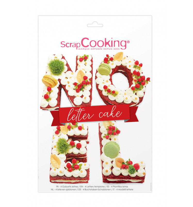 Kit Letter Cake de Noël | Scrapcooking