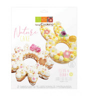 Kit Nature Cake fleur et lapin | Scrapcooking