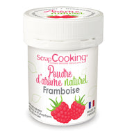 Arôme naturel en poudre framboise | Scrapcooking