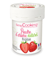 Arôme naturel en poudre fraise | Scrapcooking