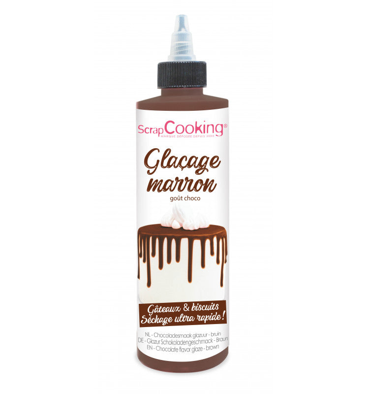 Glaçage chocolat prêt à l'emploi 130g | Scrapcooking