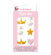 Décor en sucre Princesse pour gâteau | Scrapcooking