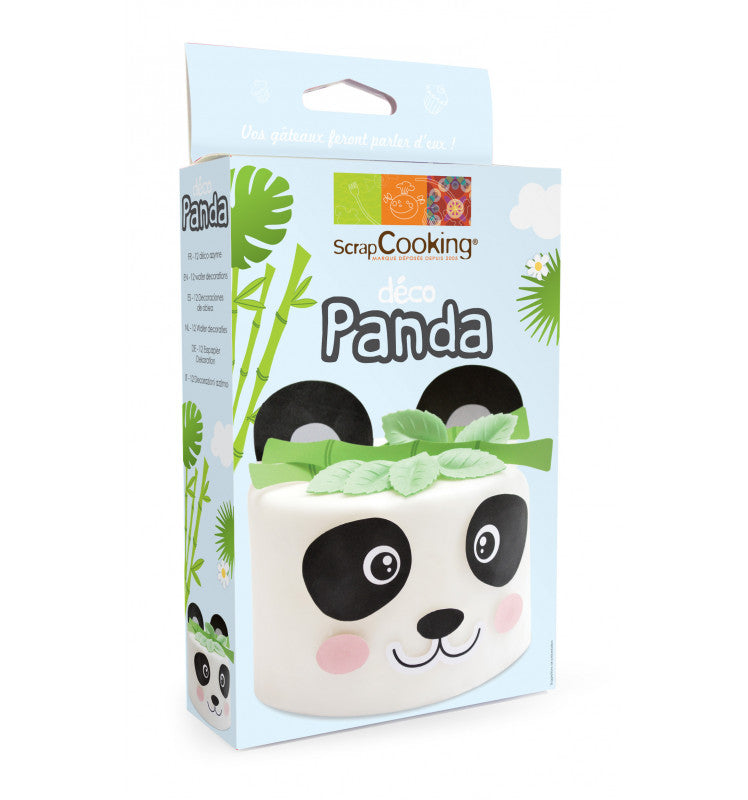 Décor en azyme Panda pour gâteau | Scrapcooking - Vue 1
